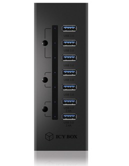 ICY BOX IB-AC6702 USB 3.2 Gen 1 (3.1 Gen 1) Type-A 5000 Mbit/s Black – image 4