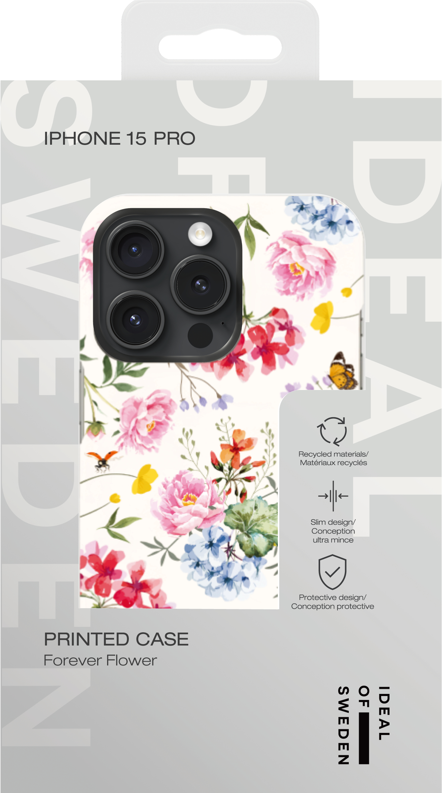 iDeal of Sweden Printed Case iPhone 15 Forever Flower – image 3