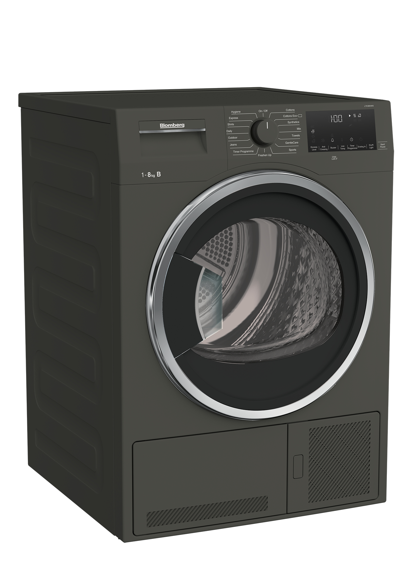 Blomberg LTK38030G 8kg Freestanding Condenser Tumble Dryer with Sensor Programmes – image 2