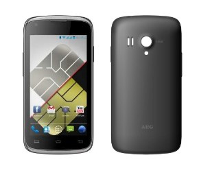 AEG AX505 10.2 cm (4") Dual SIM Android 4.2 3G 0.5 GB 1500 mAh Black – image 3