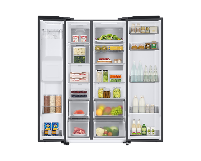 Samsung RS68A8840B1 side-by-side refrigerator Freestanding – image 6