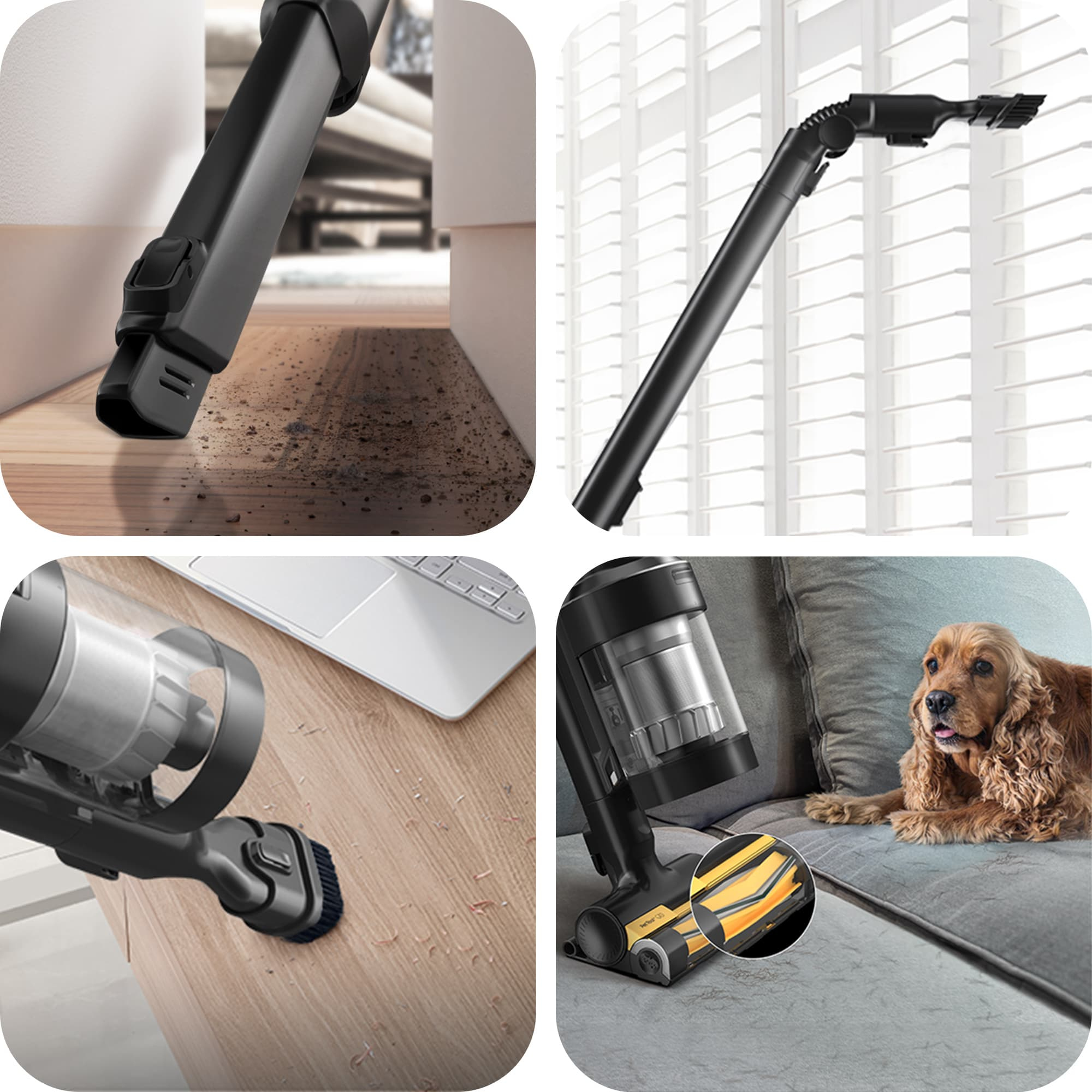 Samsung VS20B95B43N 2-in-1 stick vacuum Battery Dry Micro Bagless – image 7