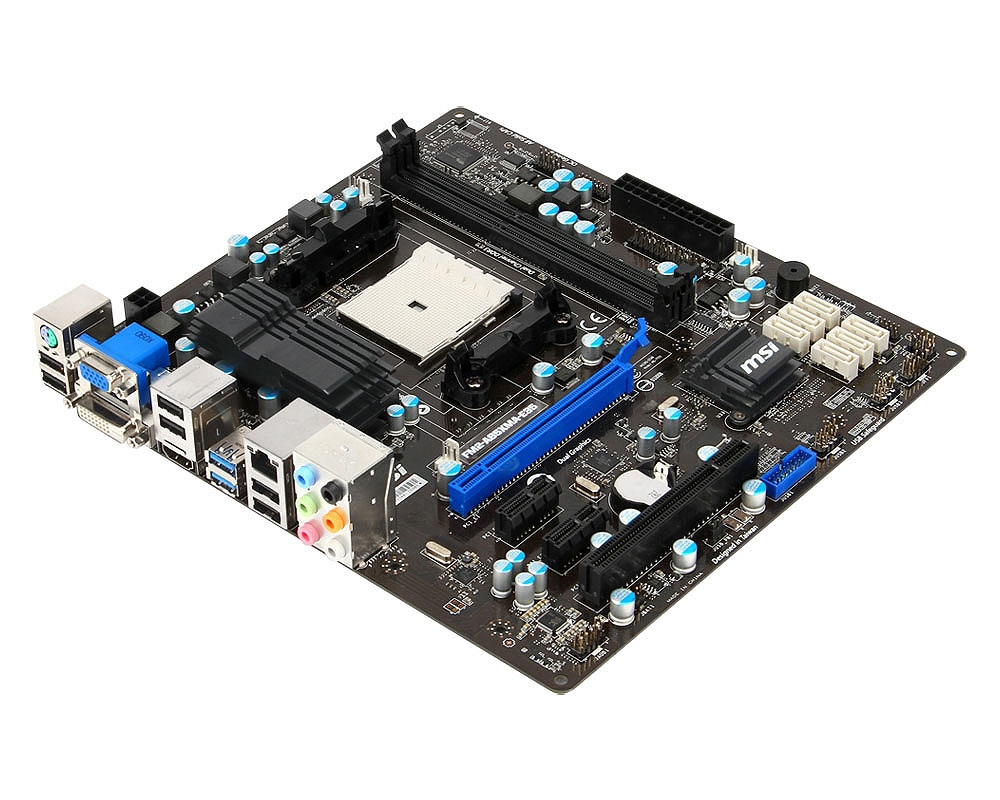 MSI FM2-A85XMA-E35 motherboard AMD A85X Socket FM2 micro ATX – image 3