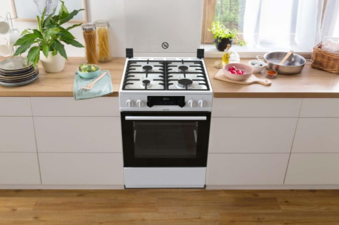 Gorenje KS6350WF Freestanding cooker Electric Gas White – image 9