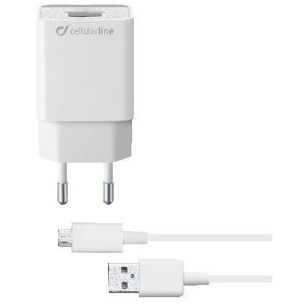 Cellularline 39225 mobile device charger Mobile phone, Smartphone, Tablet White AC Indoor