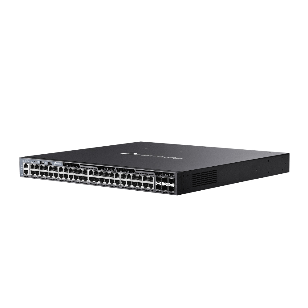 TP-Link Omada 48-Port Gigabit Stackable L3 Managed PoE+ Switch with 6 – image 2
