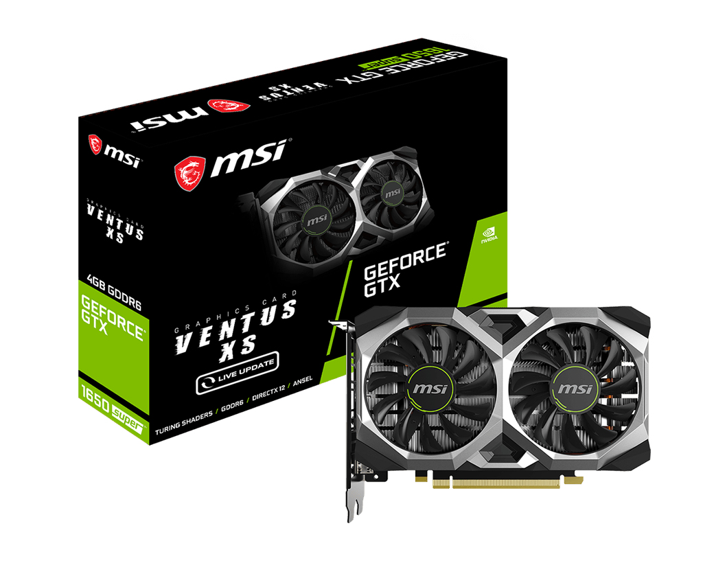 MSI GTX 1650 SUPER VENTUS XS – image 1