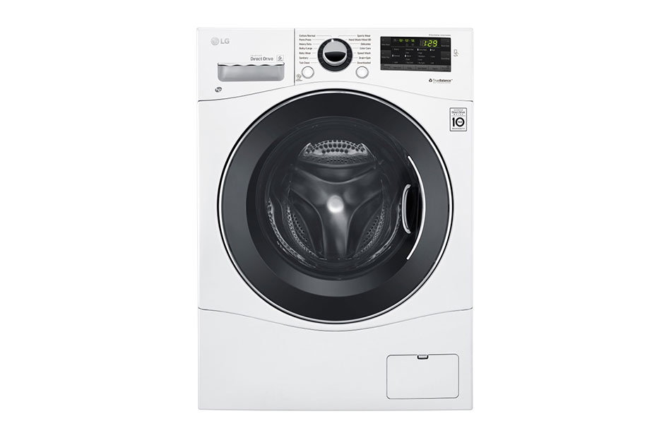 LG WM1388HW washing machine Front-load 1400 RPM White