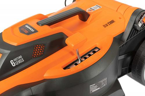 Daewoo DLM2300E lawn mower Push lawn mower AC Black, Orange – image 9