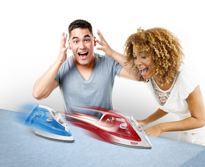 Tefal EasyGliss FV3962E0 Dry & Steam iron CeramicGlide soleplate – image 4