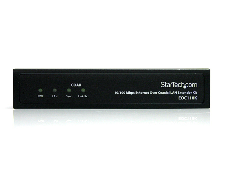 StarTech.com EOC110RGB network extender Network receiver Black – image 2