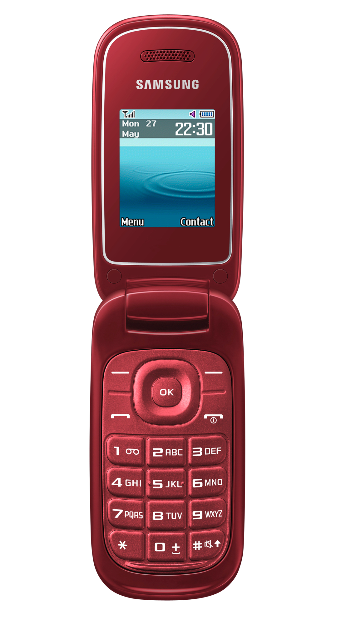 Samsung E1270 4.5 cm (1.77") 82.9 g Red – image 1