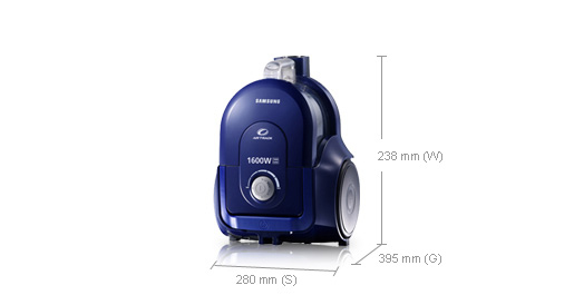 Samsung SC4320 1.3 L Cylinder vacuum Dry 1600 W Bagless – image 2