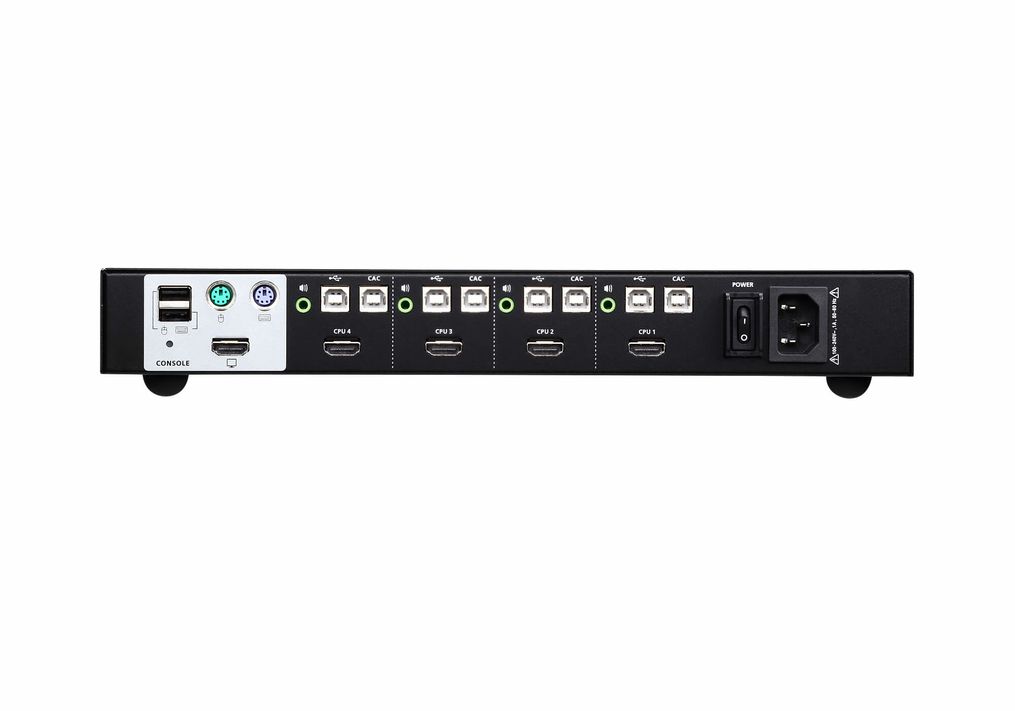 ATEN CS1184H-AT-E KVM switch Rack mounting Black – image 2