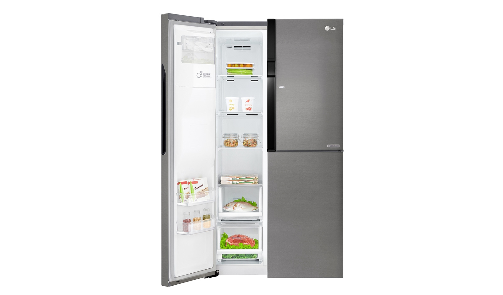 LG GSJ361DIDV side-by-side refrigerator Freestanding – image 3