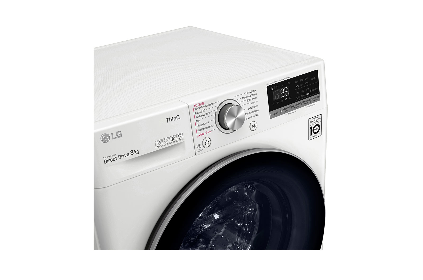 LG V7W800A washing machine Front-load – image 7