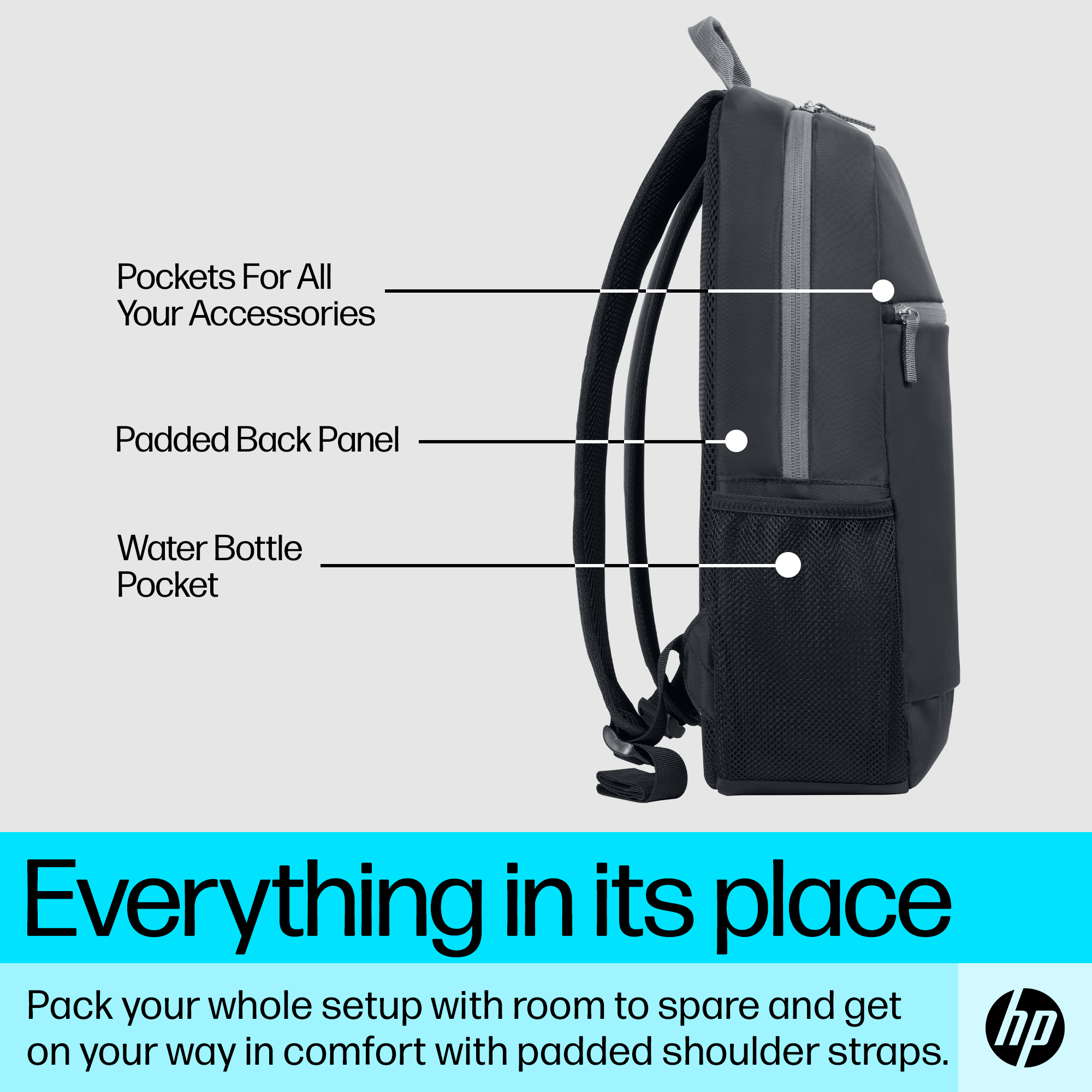HP 15.6 Laptop Backpack – image 4