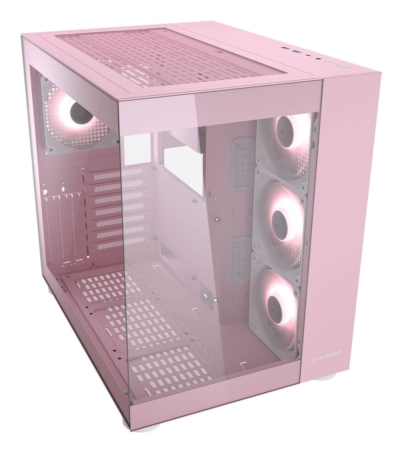 COUGAR Midi Tower Case, FV150 ARGB, Pink – image 2