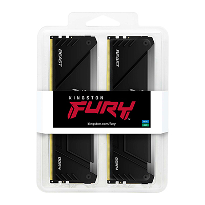 Memoria RAM Kingston FURY Beast RGB - DDR4 - 64GB (2x 32GB) - 3600MHz - U-DIMM - para PC - KF436C18BB2AK2/64 Memoria RAM Kingston FURY Beast RGB - DDR4 - 64GB (2x 32GB) - 3600MHz - U-DIMM - para PC - KF436C18BB2AK2/64