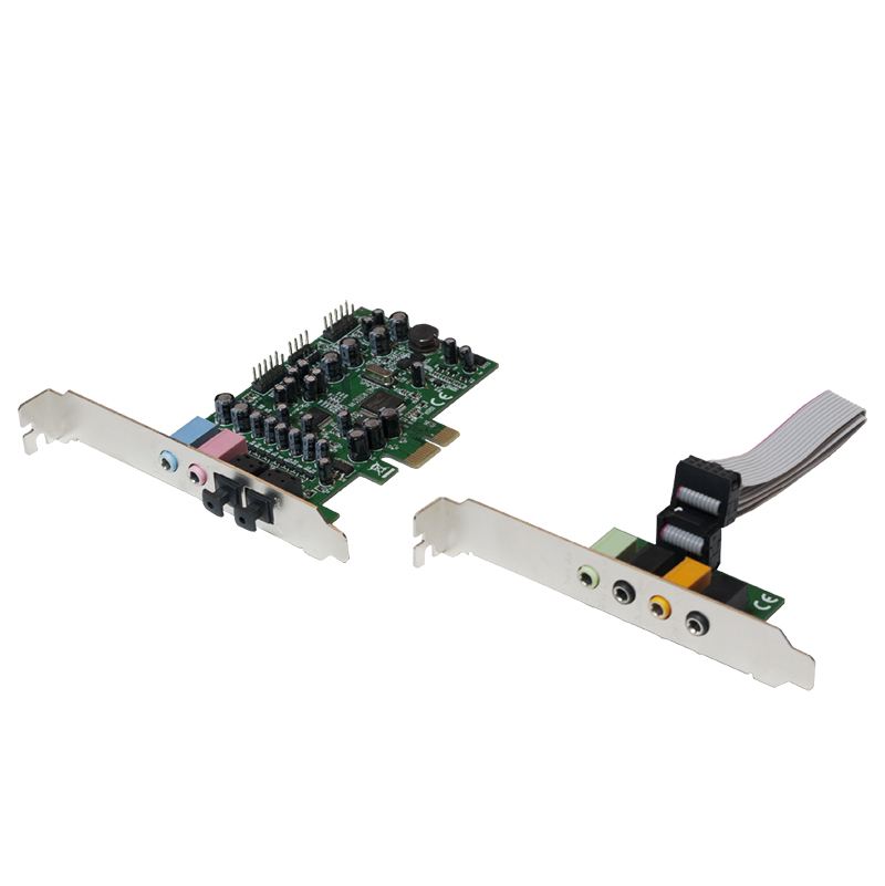 LogiLink PC0076 audio card Internal 7.1 channels PCI-E