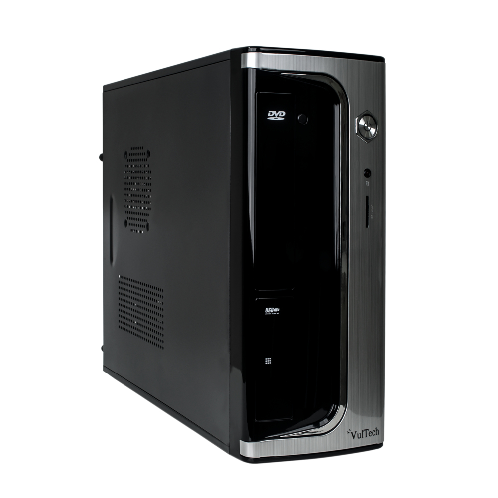 Vultech GS-2492 computer case Micro Tower Anthracite, Black