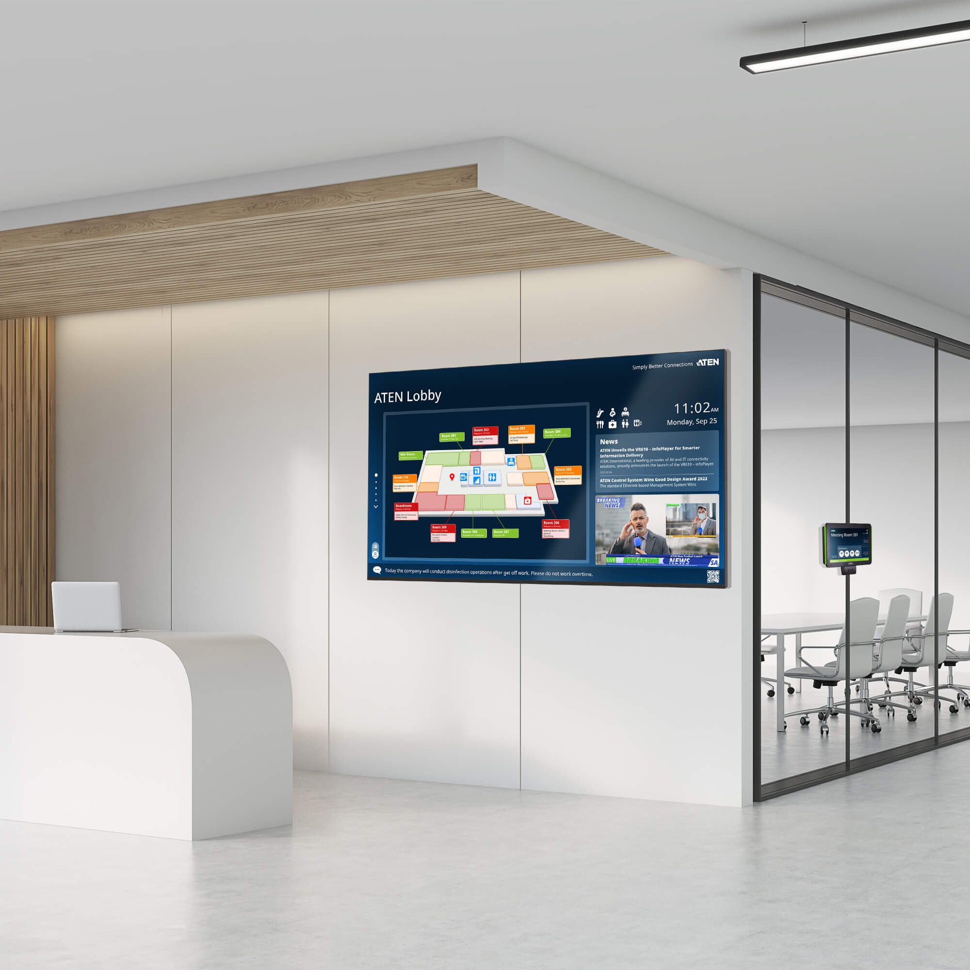 ATEN Room Booking System - infoPlayer – image 6