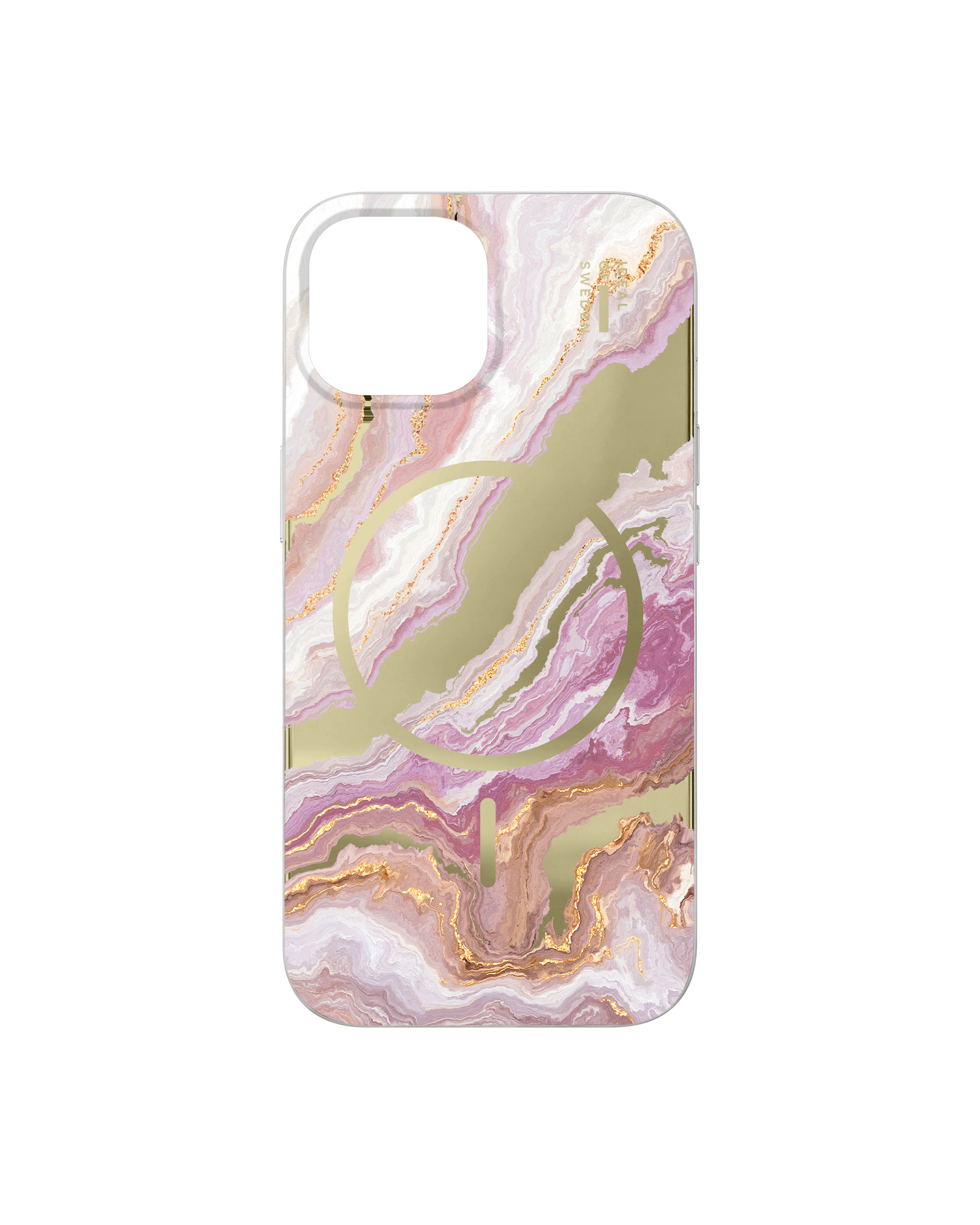 iDeal of Sweden Mirror Case MagSafe iPhone 13 / 14 / 15 / 16e / 17e Agate Halo – image 1