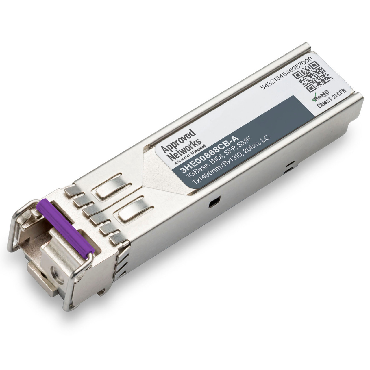 Legrand 3HE00868CB-A network transceiver module Fiber optic 1250 Mbit/s SFP