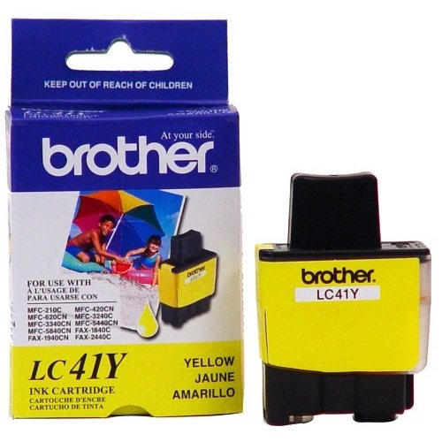 Brother LC41Y ink cartridge Original Yellow