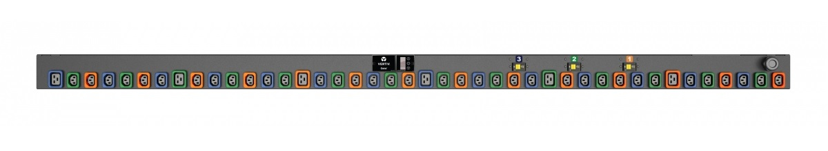 Vertiv Geist MN01D5W1-42PZ68-3TL15A0A10-S-A power distribution unit (PDU) 36 AC outlet(s) 0U Black