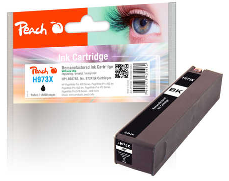 Peach 319967 ink cartridge Compatible Black