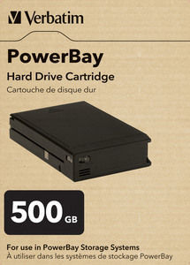 Verbatim PowerBay Hard Drive Cartridge 500GB – image 3