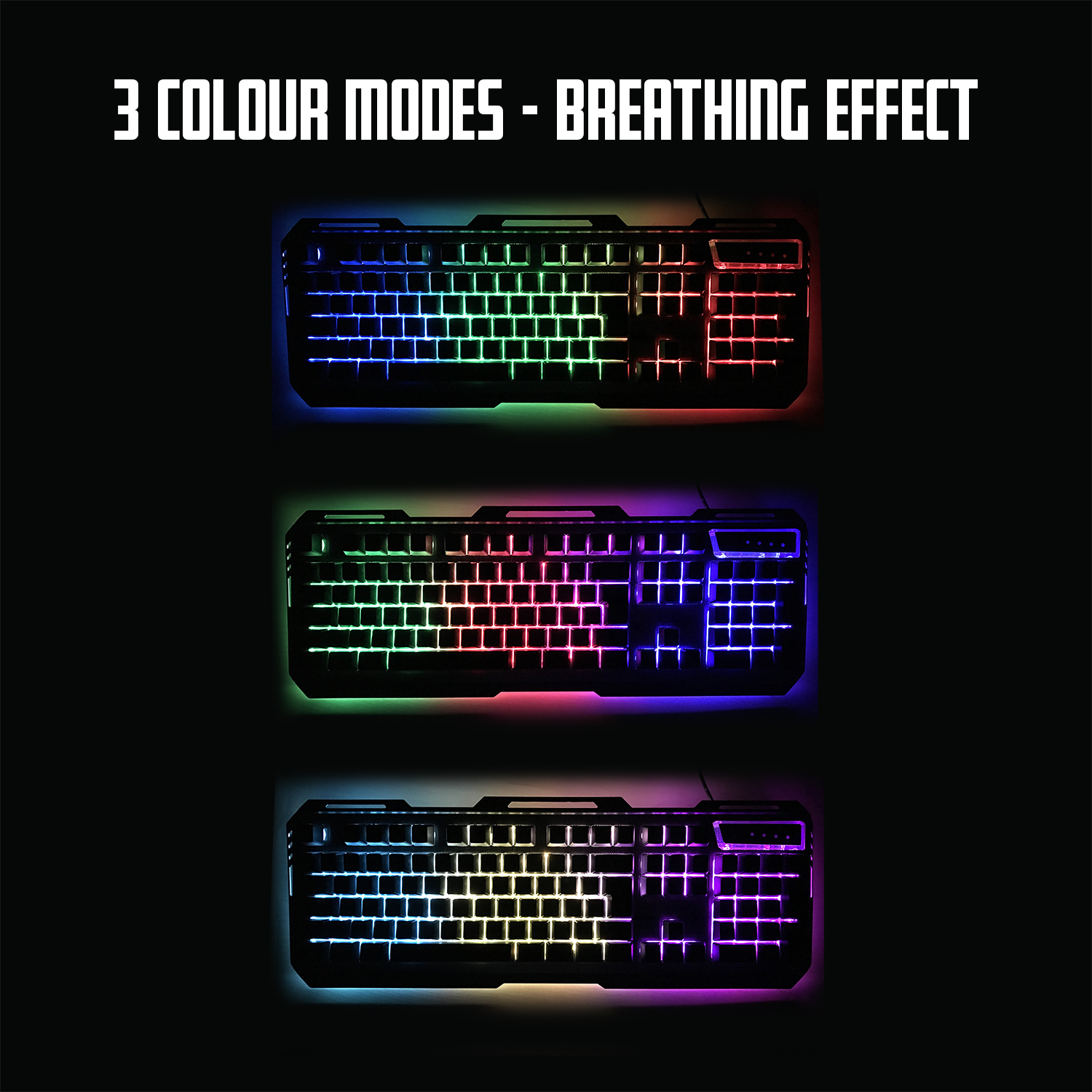 Ewent PL3311 keyboard Gaming USB QWERTY Italian Black, Silver – image 2