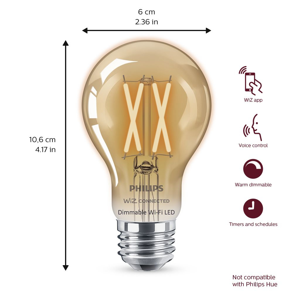 Philips by Signify Philips 046677555528 smart lighting Smart bulb Wi-Fi – image 4