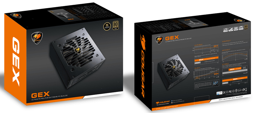COUGAR GEX750 power supply unit – image 2