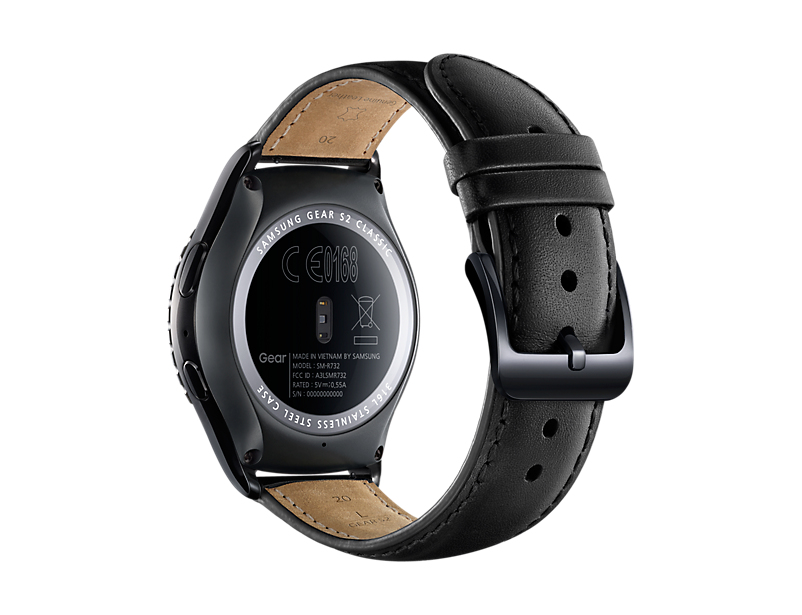 Samsung SM-R732 3.05 cm (1.2") OLED 44 mm Digital 360 x 360 pixels Touchscreen Black Wi-Fi – image 2