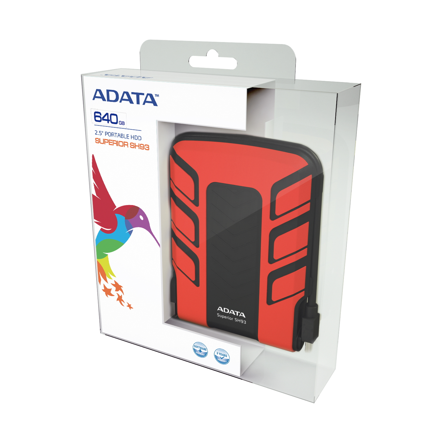 ADATA 640GB SH93 Portable – image 3