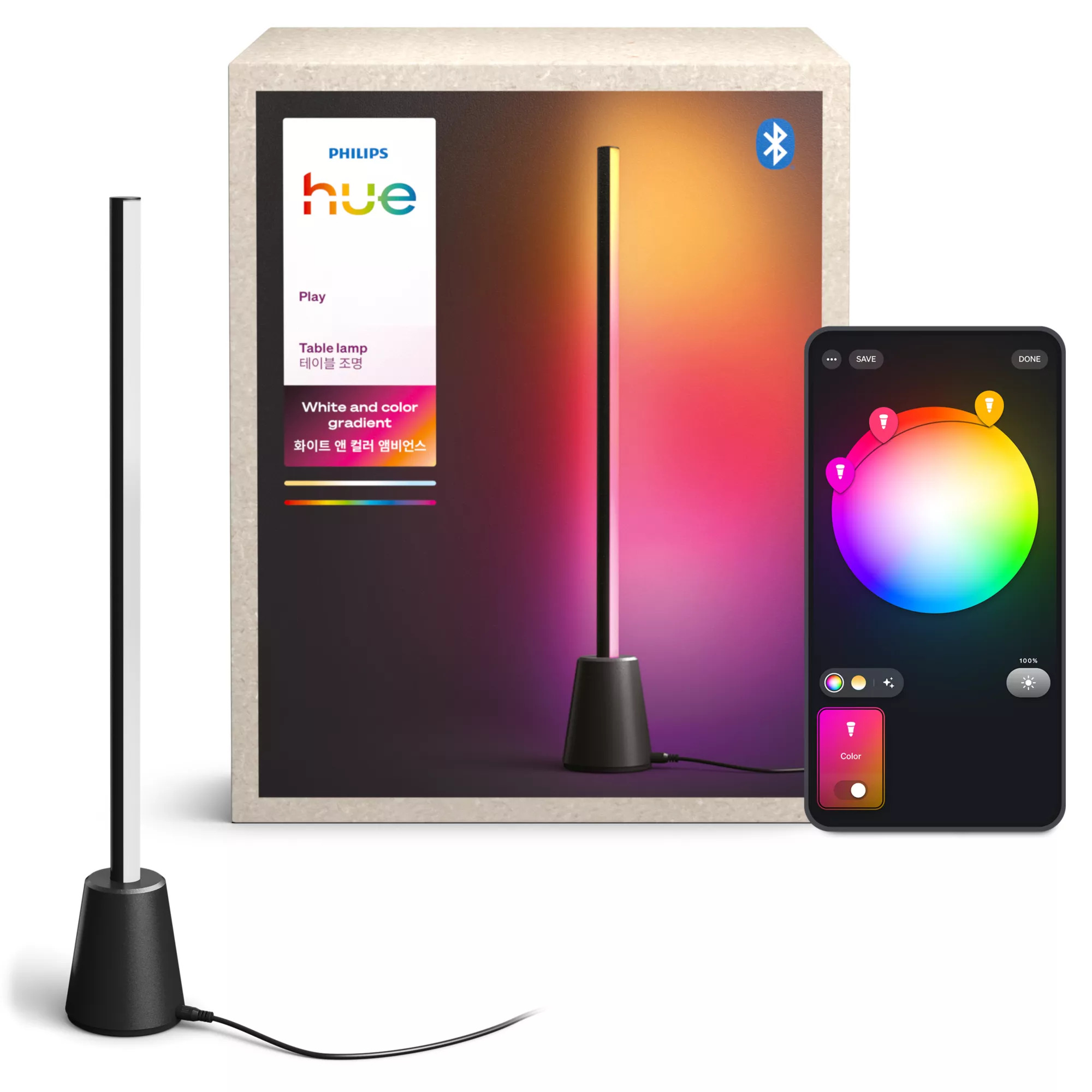 Philips by Signify Philips Hue White and colour ambience 8721103145338 smart lighting Bluetooth/Zigbee – image 3