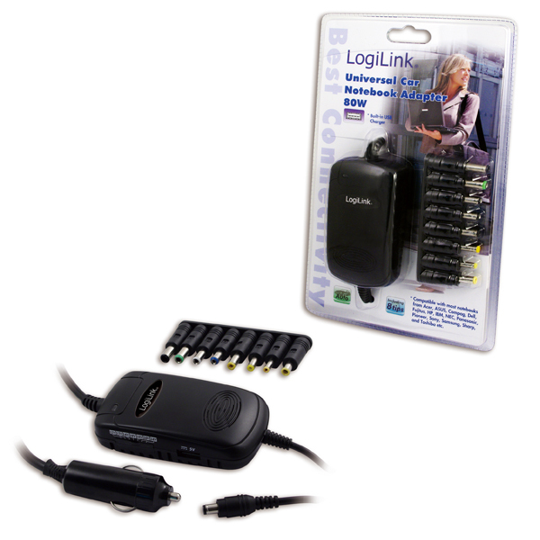 LogiLink PA0020 mobile device charger Laptop Black Cigar lighter Auto – image 2