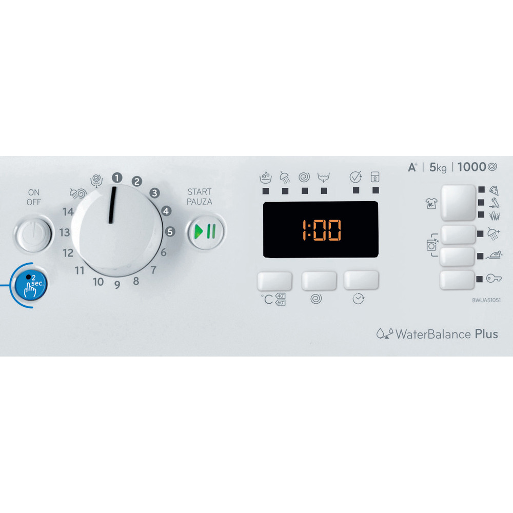 Indesit BWUA 51051X W PL – image 2