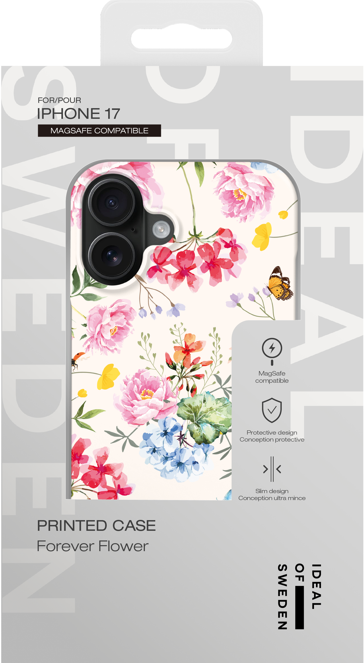iDeal of Sweden Printed Case MagSafe iPhone 17 Forever Flower – image 3