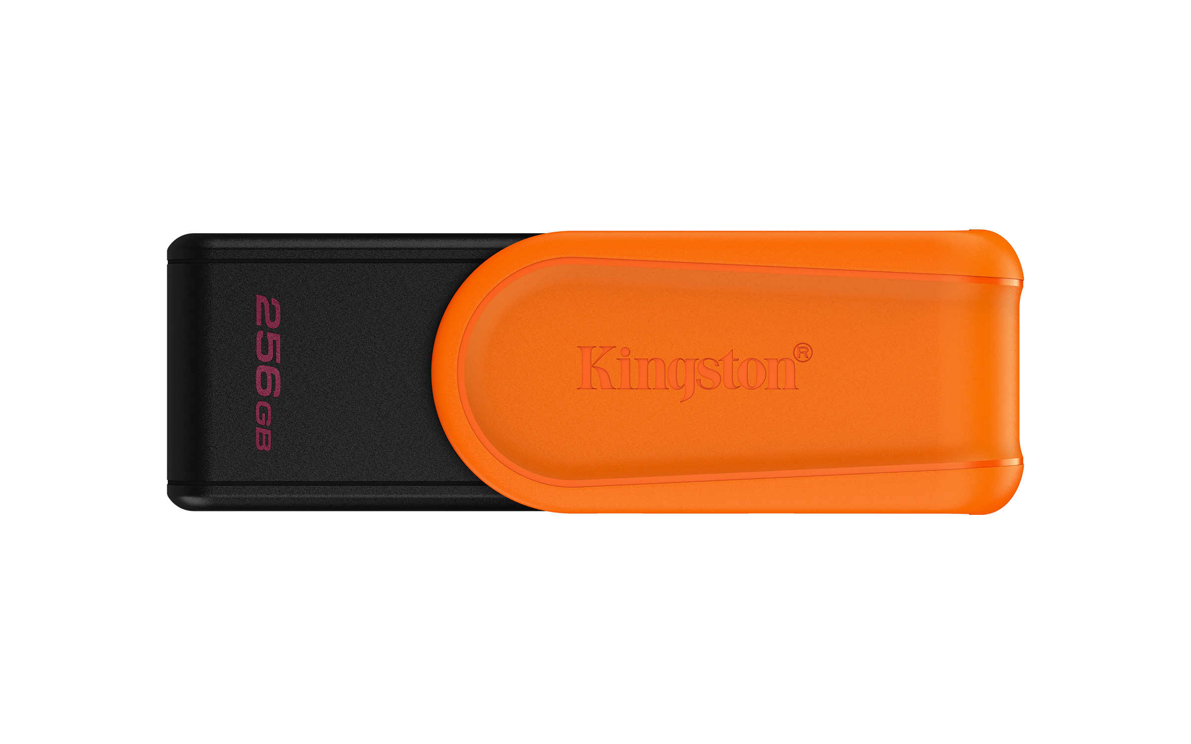 Kingston Technology DataTraveler 256GB Portable USB 3.2 Gen 1 Exodia S (Nero/Arancia)