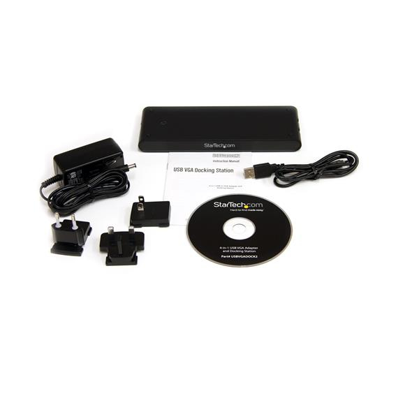 StarTech.com Universal Laptop USB Docking Station with VGA Audio Ethernet – image 6