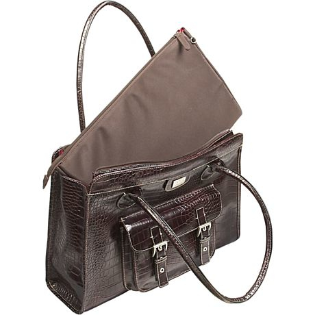 Case Logic Exotic Morgan Crocodile Laptop Tote – image 3