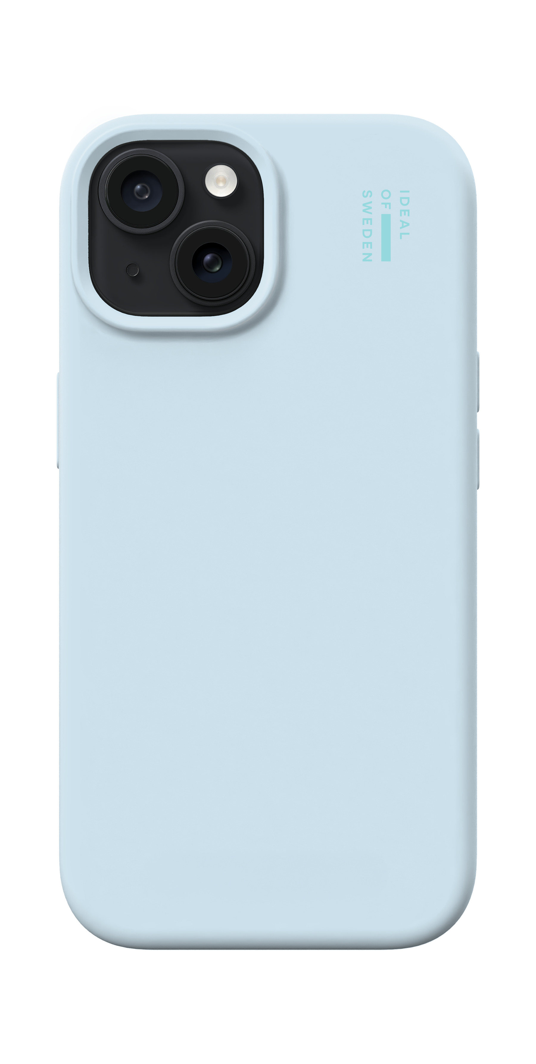 iDeal of Sweden Silicone Case iPhone 13 / 14 / 15 / 16e / 17e Light Blue – image 1