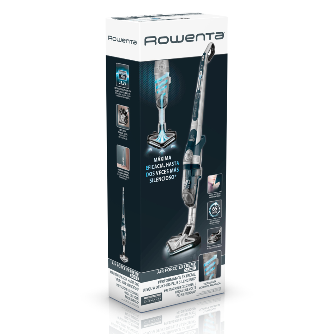 Rowenta Air Force Extreme Silence RH8970 Stick vacuum Battery Dry Bagless – image 7