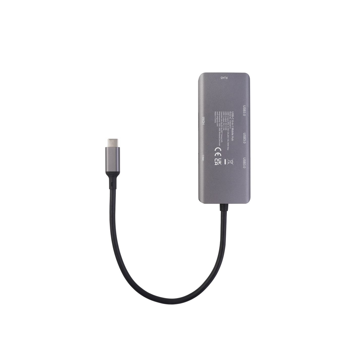eSTUFF ES623013 laptop dock/port replicator Grey – image 4