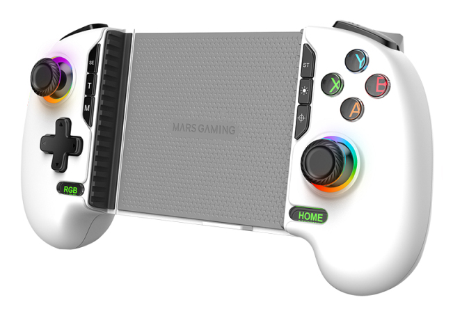 Mars Gaming MGPXPRO White Bluetooth/USB Gamepad Analogue / Digital Android, PC, PlayStation 4, Nintendo Switch 2 – image 1