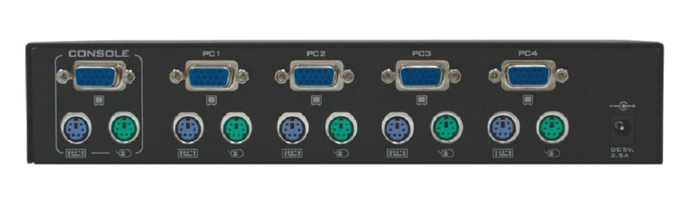 Neomounts KVM switch, 4-port, PS/2 – image 2
