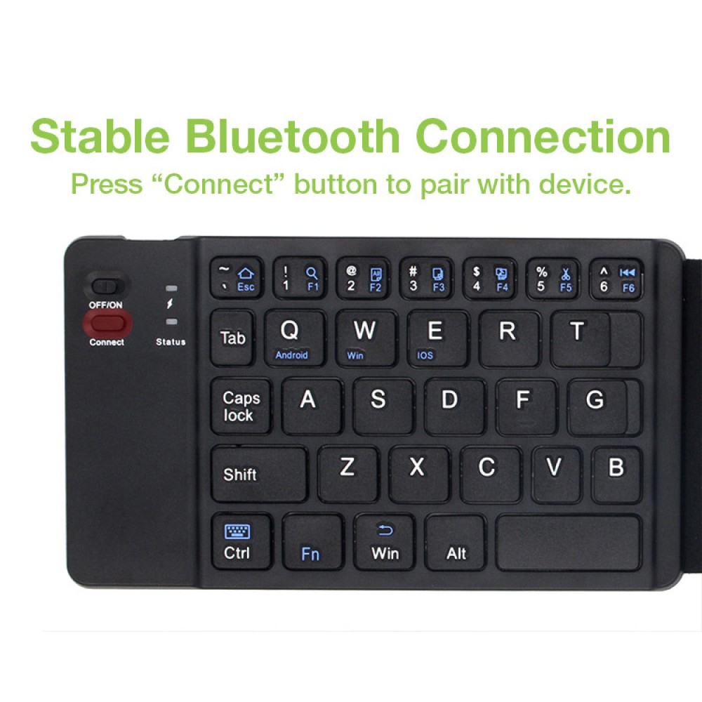 Techly ICTB1208F keyboard Universal Bluetooth QWERTY US English Black – image 9